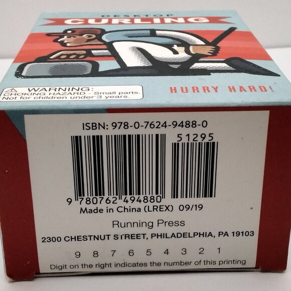 Desktop Curling Game from Running Press - New in Box - Picture 5 of 5